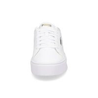 Puma Damen Plateau Sneaker Smash Platform V3 wei&szlig;