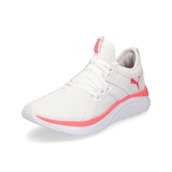 Puma Damen Sneaker Softride Sophia wei&szlig; pink