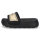 Puma Damen Pantolette Karmen Slide schwarz gold