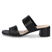 Tamaris Damen Pantolette schwarz