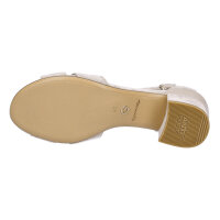 Tamaris Damen Sandalette creme beige
