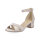 Tamaris Damen Sandalette creme beige