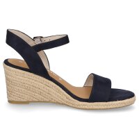 Tamaris Damen Keil Sandalette navy blau