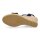 Tamaris Damen Keil Sandalette navy blau