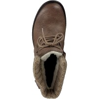 Rieker Damen Schn&uuml;rboot braun