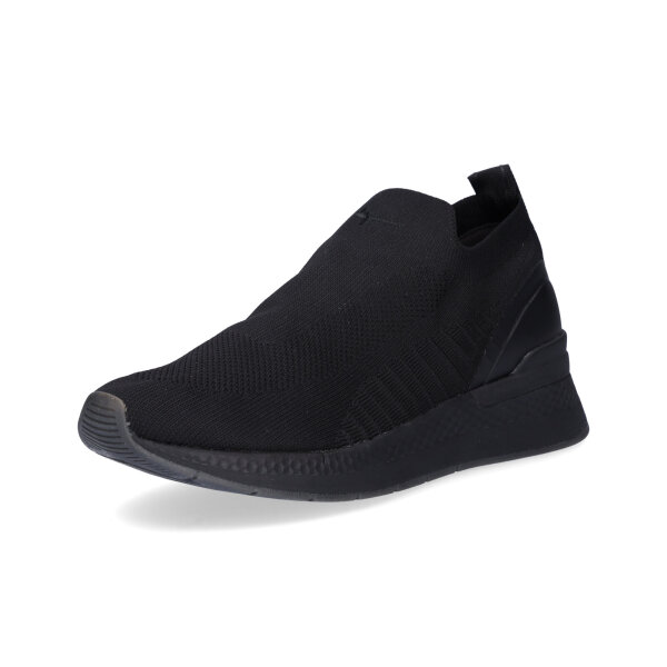Tamaris Damen Slip-On Sneaker schwarz