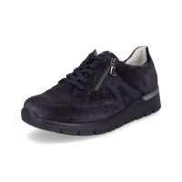 Waldläufer Damen Leder Sneaker nachtblau