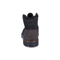 Rieker Herren Schn&uuml;rboot schwarz