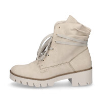 Rieker Damen Schn&uuml;rboot beige