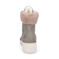 Rieker Damen Schn&uuml;rboot gr&uuml;n