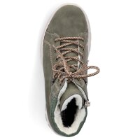 Rieker Damen Schn&uuml;rboot gr&uuml;n