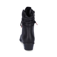Rieker Damen Schn&uuml;rstiefelette schwarz