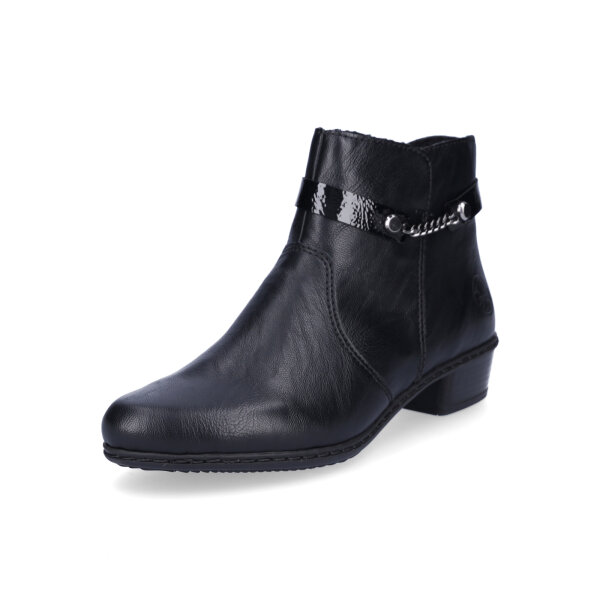 Rieker Damen Stiefelette schwarz
