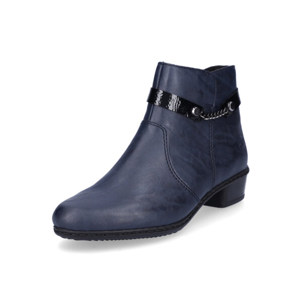 Rieker Damen Stiefelette blau