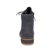 Rieker Damen Schn&uuml;rboot grau