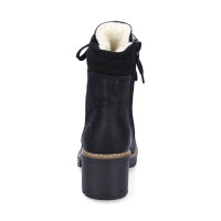 Rieker Damen Schn&uuml;rstiefelette schwarz