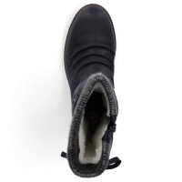 Rieker Damen Halbschaft Stiefel schwarz