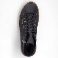 Rieker Damen Schn&uuml;rboot schwarz