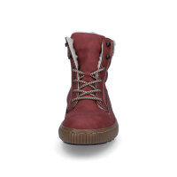 Rieker Damen Schn&uuml;rboot rot