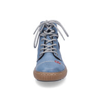 Rieker Damen Schn&uuml;rboot blau