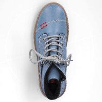 Rieker Damen Schn&uuml;rboot blau