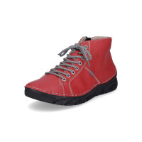 Rieker Damen Schn&uuml;rboot rot