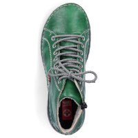 Rieker Damen Schn&uuml;rboot gr&uuml;n
