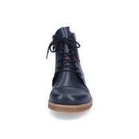 Rieker Damen Schn&uuml;rstiefelette blau