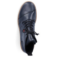 Rieker Damen Schn&uuml;rstiefelette blau