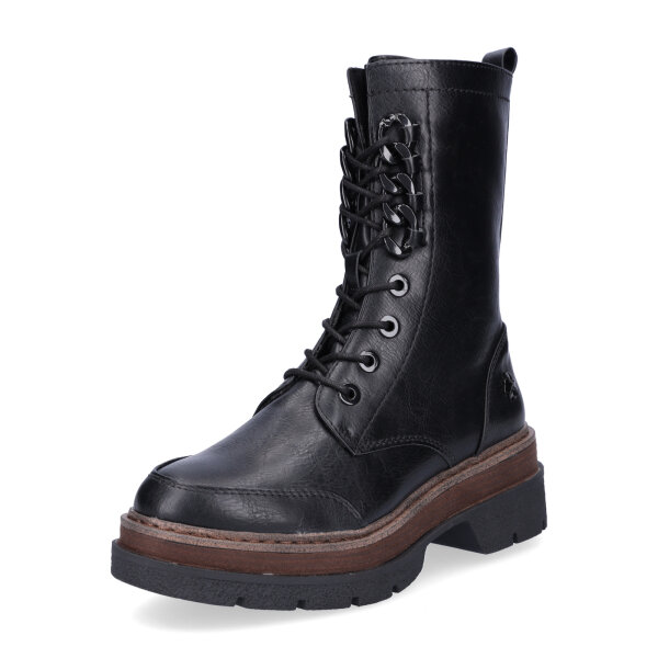 Marco Tozzi by GMK Damen Schn&uuml;rboot schwarz