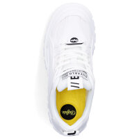 Buffalo Damen Plateau Sneaker Aspha Hyb wei&szlig;