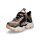 Buffalo Damen Chunky Sneaker Binary Glitter gold schwarz