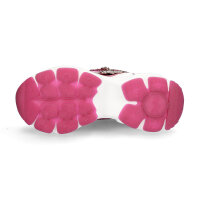 Buffalo Damen Chunky Sneaker Binary Glitter pink