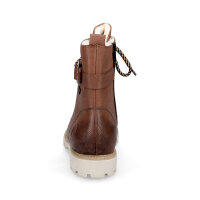 Remonte Damen Leder Schn&uuml;rboot braun