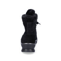 Remonte Damen Schn&uuml;rboot schwarz